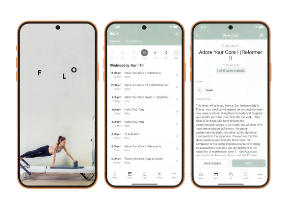 FLO Studio App Screen